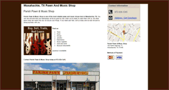 Desktop Screenshot of parishpawn.com